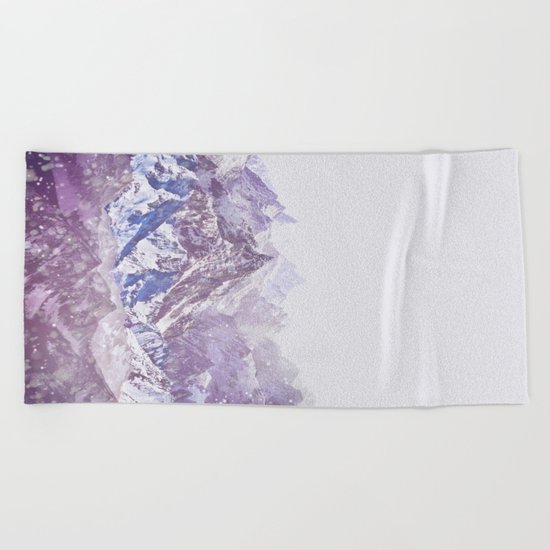 Mountains Beach Towel