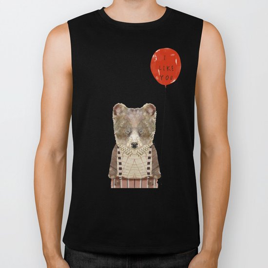 i like you Biker Tank