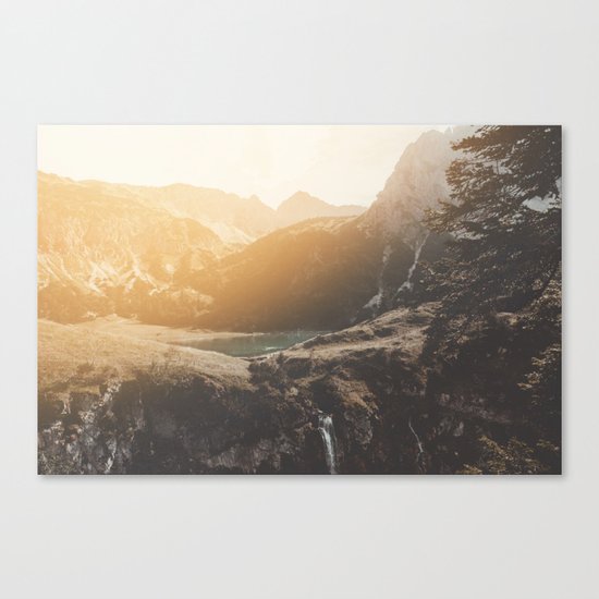 Is this real landscape photography Canvas Print