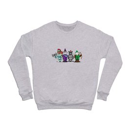 The Four Funny Bears With Costume Crewneck Sweatshirt