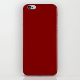 SOLID BERRY COLOR iPhone Skin