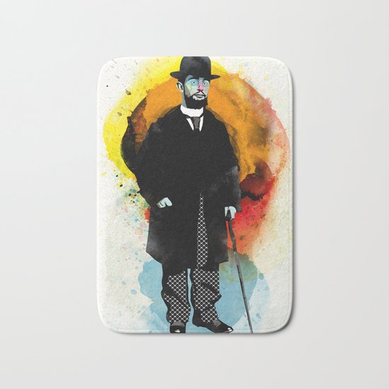Toulouse Lautrec Bath Mat