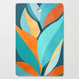 Abstract Tropical Foliage Cutting Board
