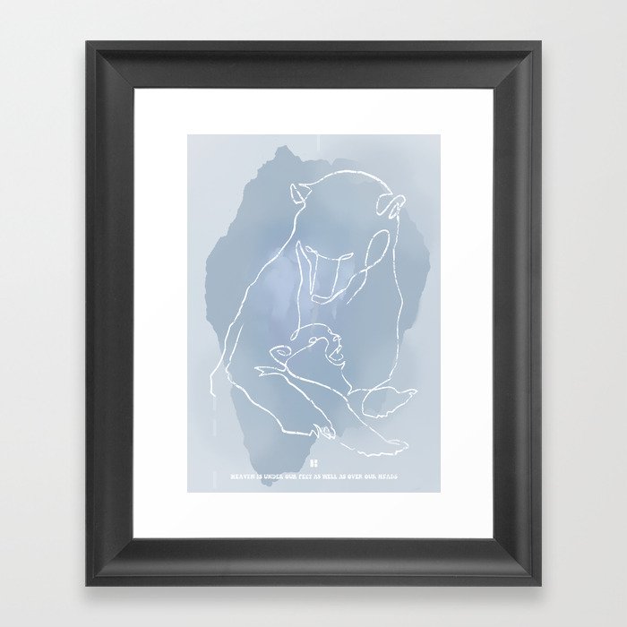 POLAR Framed Art Print