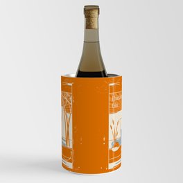 Huckleberry Gin (Orange) Art Print Wine Chiller