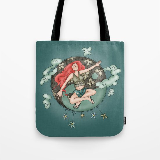 Ying Yang Tote Bag