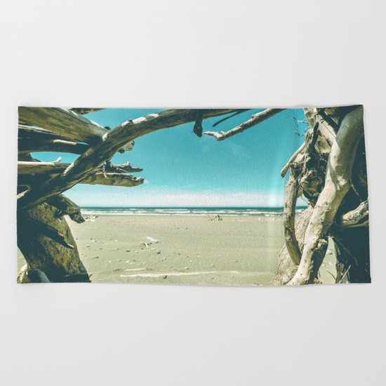 Drift Wood Castle Beach Towel