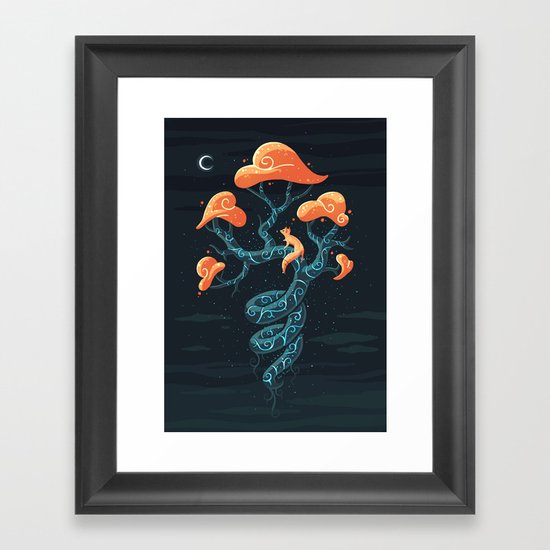Magic Tree Framed Art Print