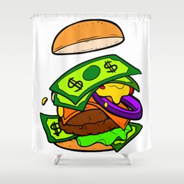 money Shower Curtain