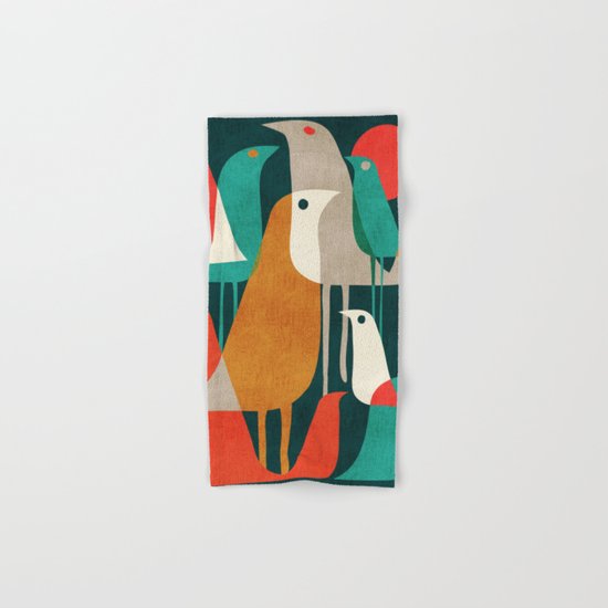 Flock of Birds Hand & Bath Towel