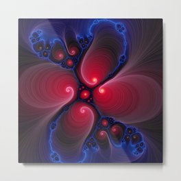 fractal Flower Metal Print | Color, Other, Igiart, Abstraktpicture, Decorative, Abstrakt, Graphicdesign, Digital, Form, Abstract 
