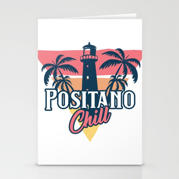 Positano chill Stationery Cards