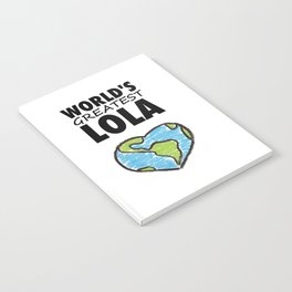 Worlds Greatest Lola Notebook