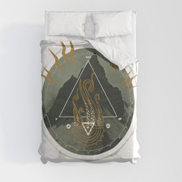Mountain of Madness Duvet Cover
