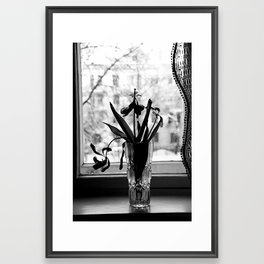 Winter Flowers Framed Art Print