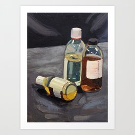 Don't drink chemicals Art Print