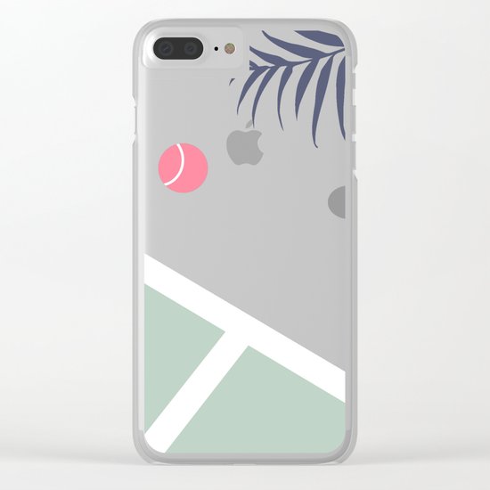 Tennis Court #society6 #decor #buyart Clear iPhone Case