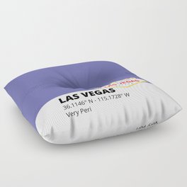 Las Vegas Very Peri Floor Pillow
