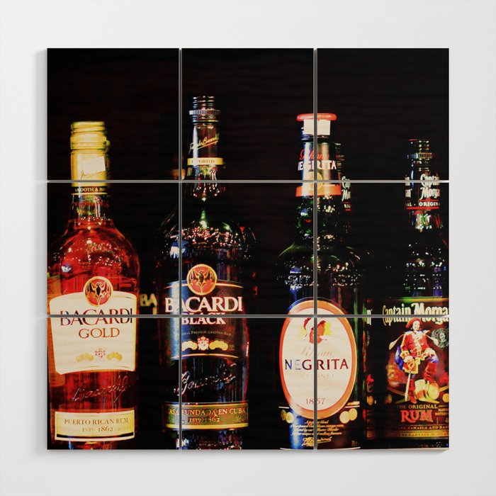 Liquor Store Wood Wall Art