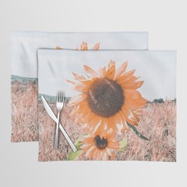 VIntage sunflower field Placemat