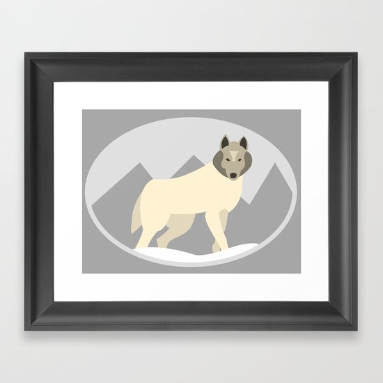 Wolf Framed Art Print