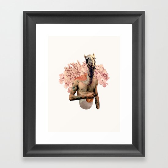 Camel Butch Framed Art Print