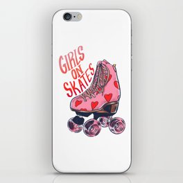 Girls on Skates iPhone Skin
