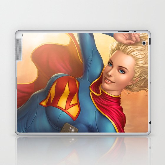 Supergirl Laptop & iPad Skin