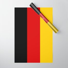 German Flag - Flag of Germany Wrapping Paper