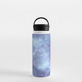 Navy Blue Galaxy Painting Water Bottle