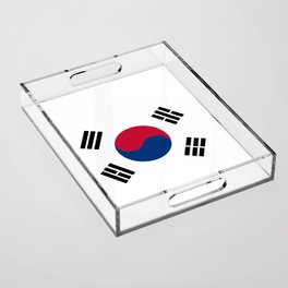 South Korean Flag Acrylic Tray