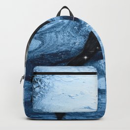 Into the blue Backpack | Dreamyocean, Deepocean, Sparkling, Mermaid, Ocean, Water, Quite, Blue, Graphicdesign, Underwater 