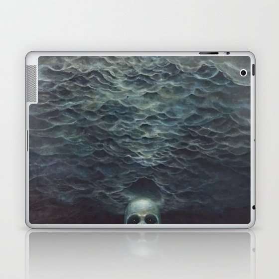 Untitled, by Zdzisław Beksiński Laptop & iPad Skin