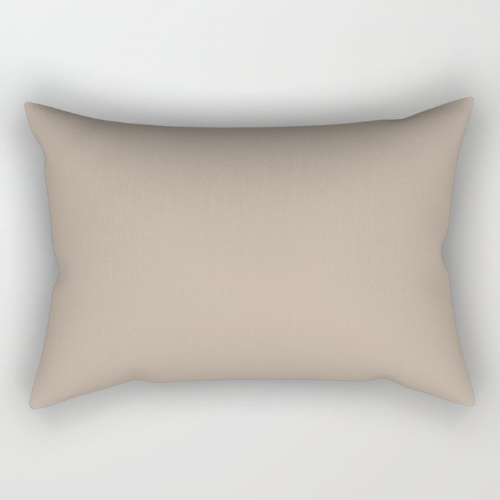 Speckled Shells ~ Sand Coordinating Solid Rectangular Pillow