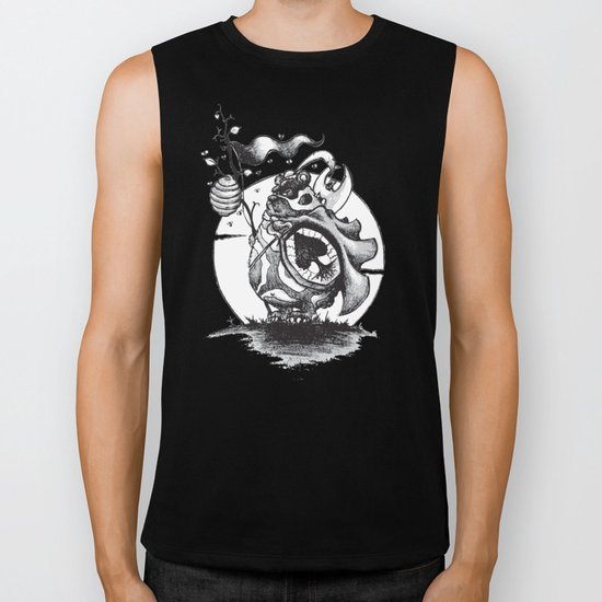 Nature Warriors: Honey Bear Biker Tank