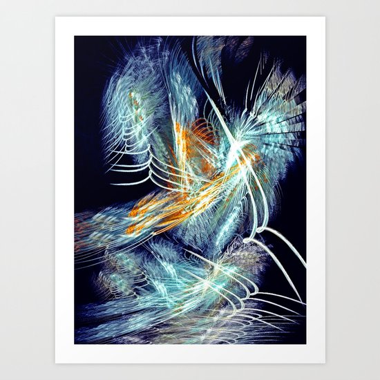 Ice Storm Art Print