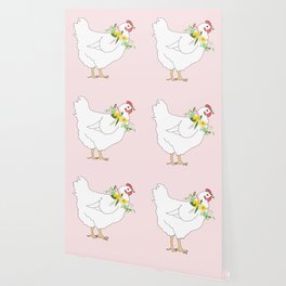 Peeps Wallpaper For Any Decor Style Society6