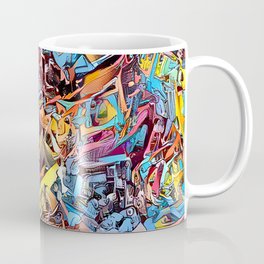 Modern Strip City Art Collection Mug