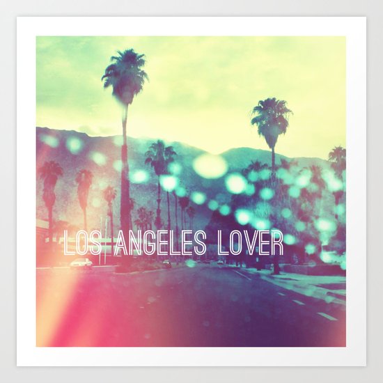 LA Lover Art Print