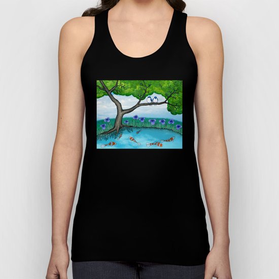 the pond Unisex Tank Top