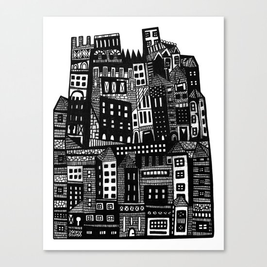 Neighborhood Canvas Print