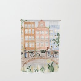 Amsterdam in the Spring Wall Hanging