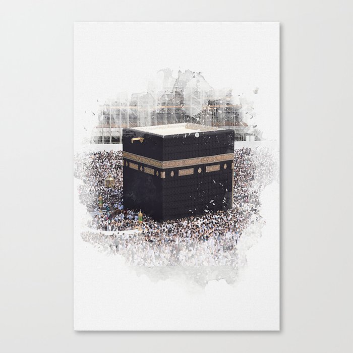 Masjid al-Haram, Kabaah, Mecca, Saudi Arabia Canvas Print