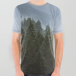 Olympic Mountain Adventures All Over Graphic Tee