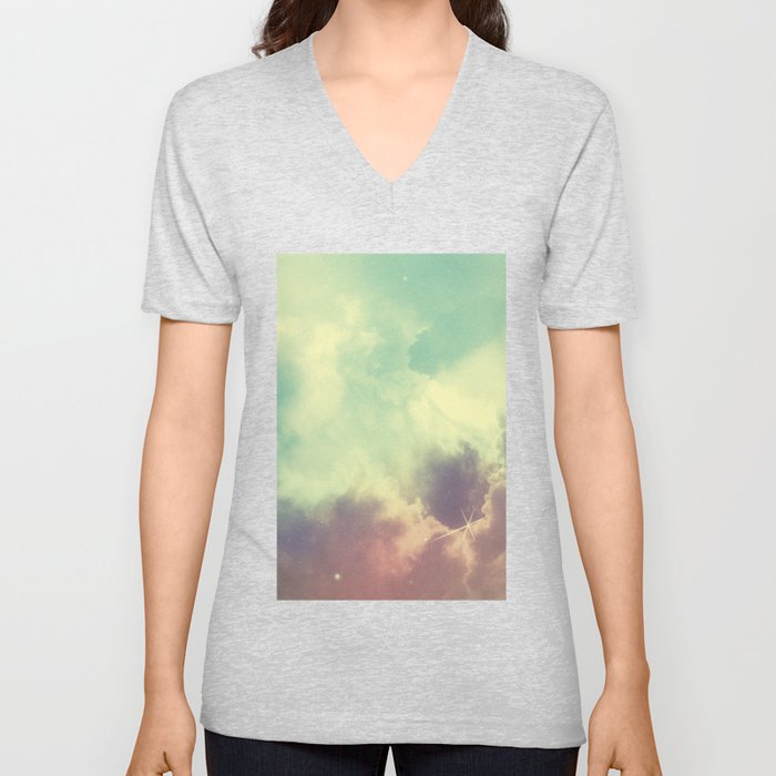 Nebula 3 V Neck T Shirt