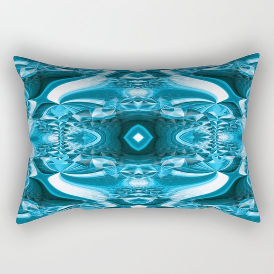 Ruffled in the depths... Rectangular Pillow