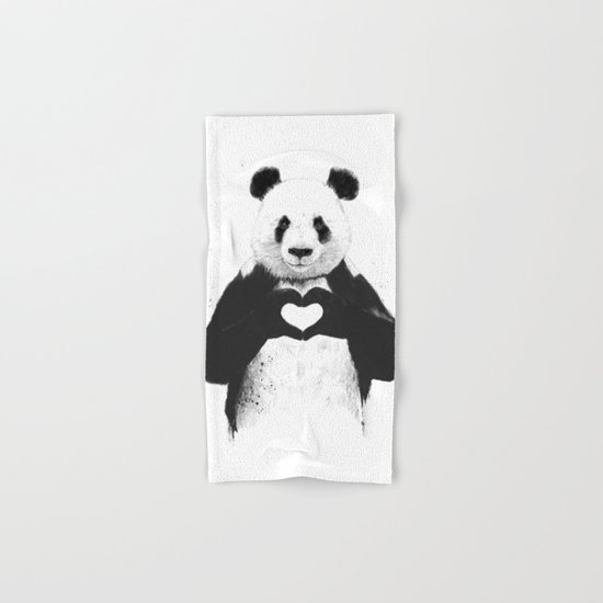 All you need is love Hand & Bath Towel