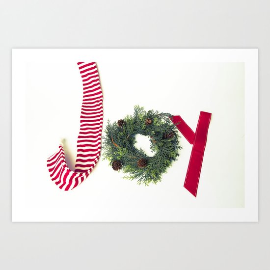 Holiday Joy at Christmastime! Art Print