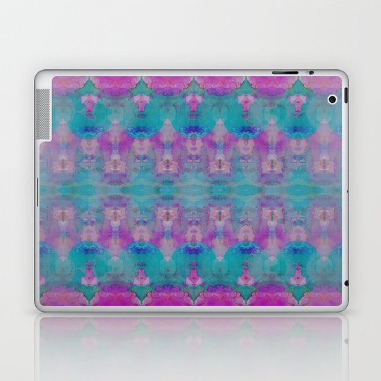 Watercolour Tribal Pink Laptop & iPad Skin