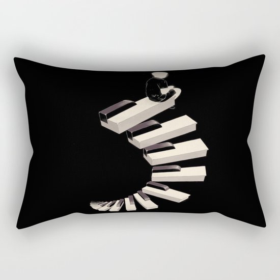 endless tune Rectangular Pillow